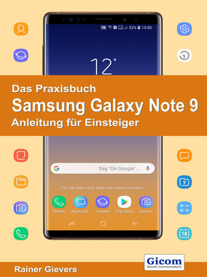 cover image of Das Praxisbuch Samsung Galaxy Note 9--Anleitung für Einsteiger
